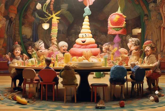 儿童趣味吃饭简史的故事 吃饭幼儿故事