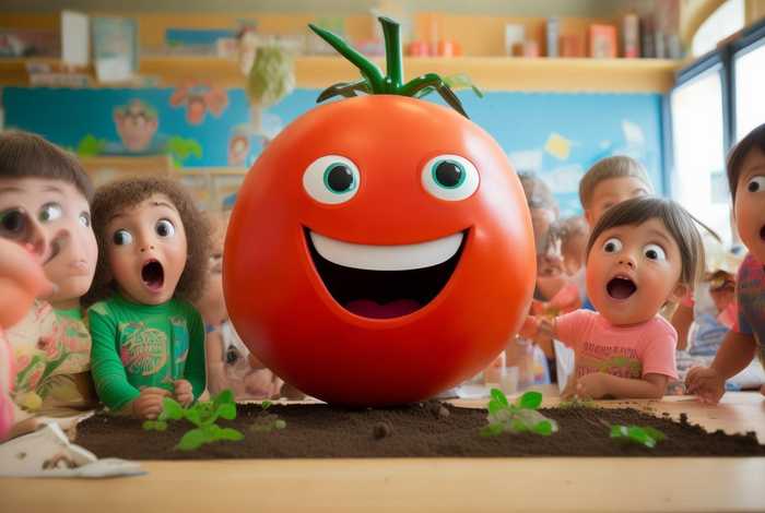 儿童讲茄子的成长故事，关于茄子的幼儿园课程故事