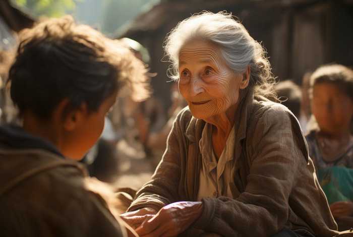 大娘善良感人故事，大娘善良感人故事简短