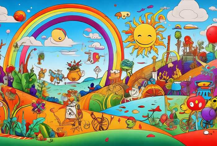 创意儿童画分享、儿童创意画今日分享