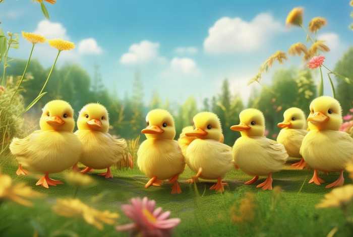 动物认知儿歌小鸭子 - 动物认知儿歌小鸭子教案