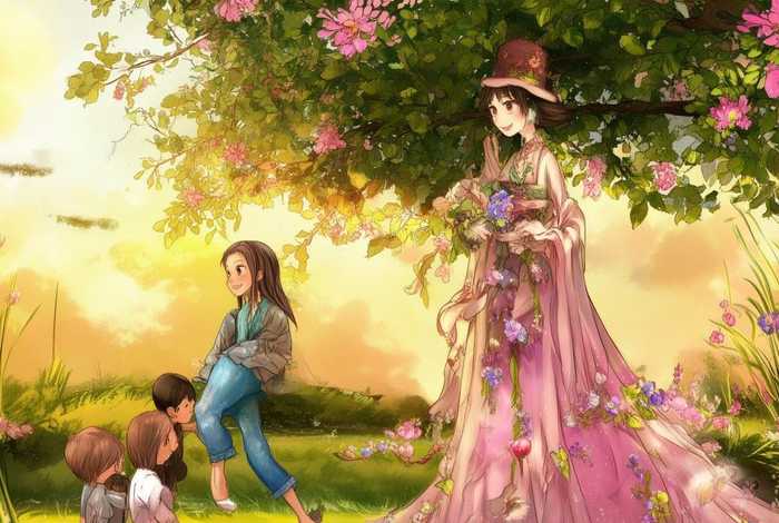 儿童讲故事蚕花娘子；《蚕花娘子》民间故事