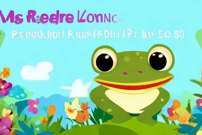 儿童青蛙简笔画、青蛙儿童简笔画推荐3-6岁