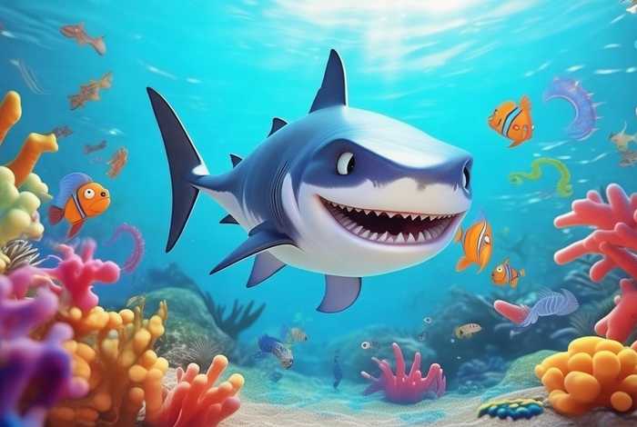 儿童鲨鱼的故事、关于鲨鱼的幼儿故事