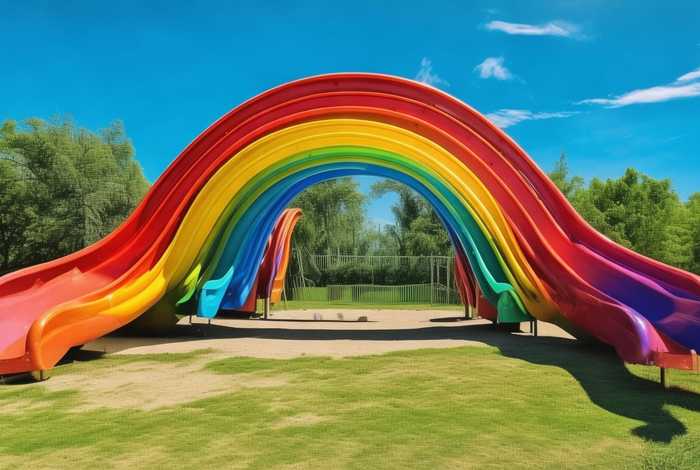 彩虹滑梯故事 彩虹滑梯故事读后感20字