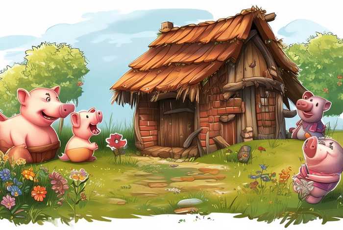 儿童讲故事大全免费听三只小猪、少儿故事大全免费听故事三只小猪