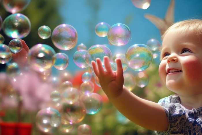 儿童诗吹泡泡仿写（吹泡泡诗歌仿写）