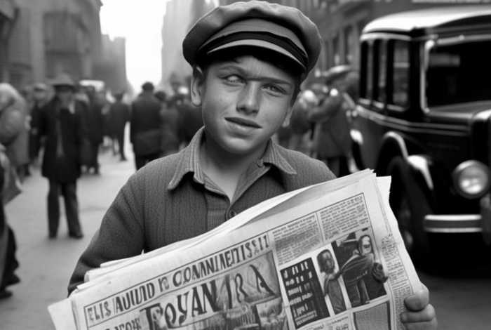 报童故事视频纪录片（电影,报童）