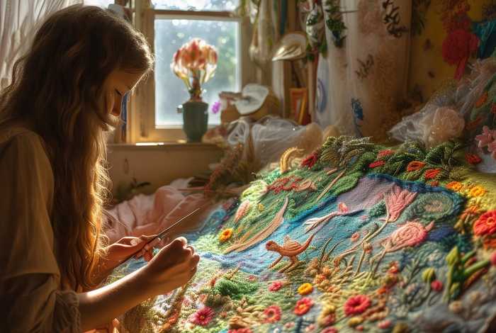 刺绣小故事 - 刺绣的小故事