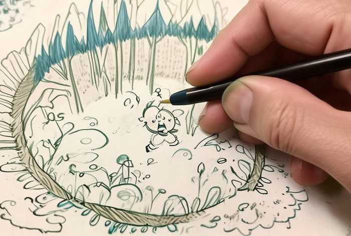 安徒生童话故事里的插画师简介、安徒生童话中的插图简笔画