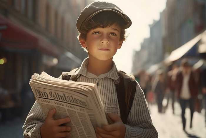 报童故事视频 - 报童的话