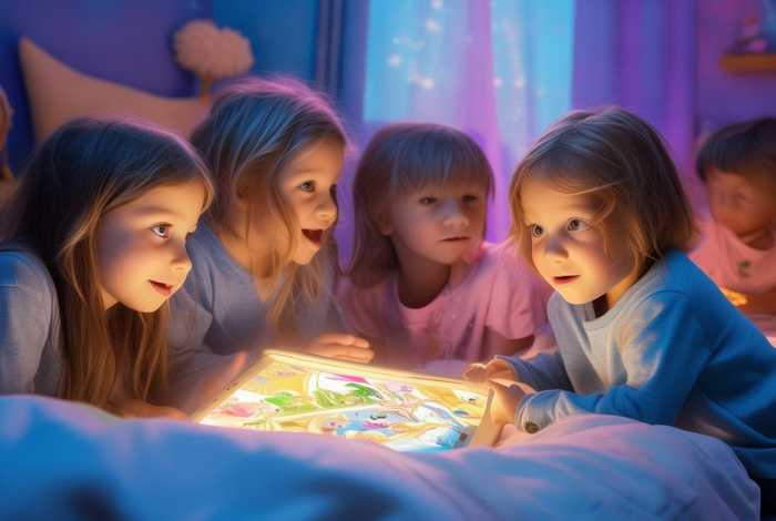 播放免费的儿童睡前故事游戏 - 儿童故事3-6岁睡前听故事游戏