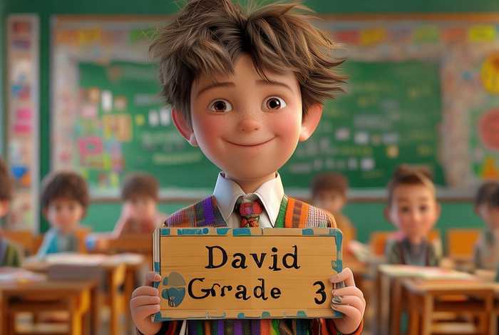 大卫上学去故事、大卫上学去故事中大卫上几年级