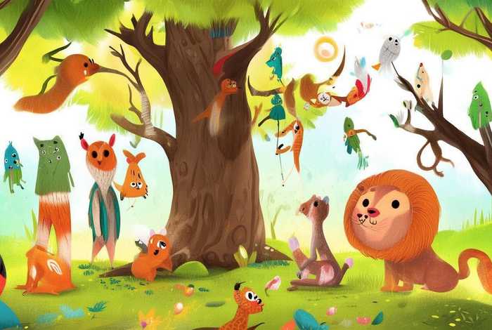 动物角色多的儿童故事，动物角色比较多的故事
