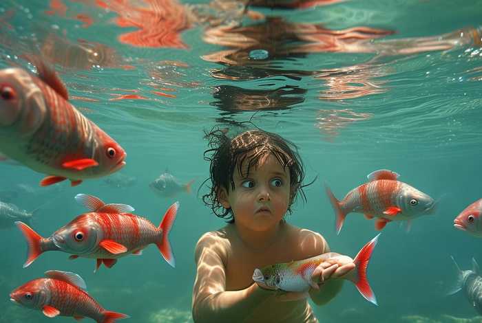 儿童食人鱼故事，食人鱼的故事文字