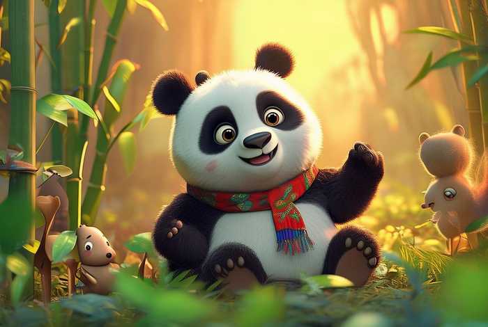 大熊猫讲故事的动画片（大熊猫讲故事的动画片名字）