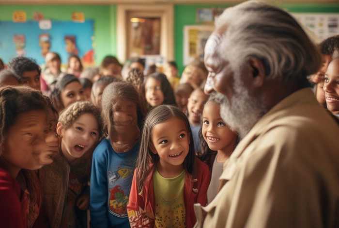 党的领袖关爱少年儿童小故事，关于党的少儿故事