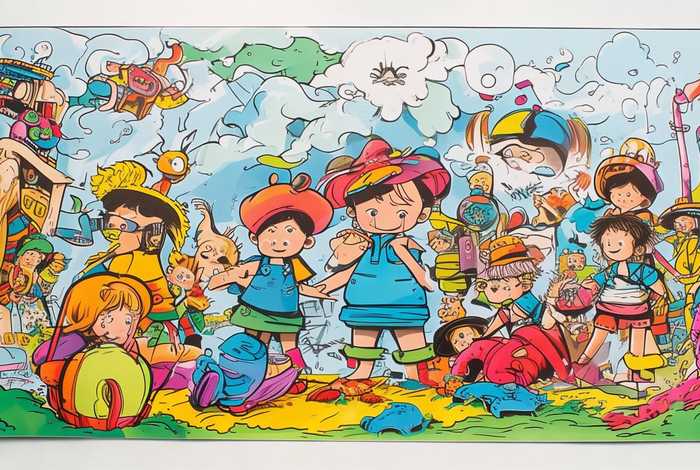 儿童防水漫画 儿童防水漫画图片