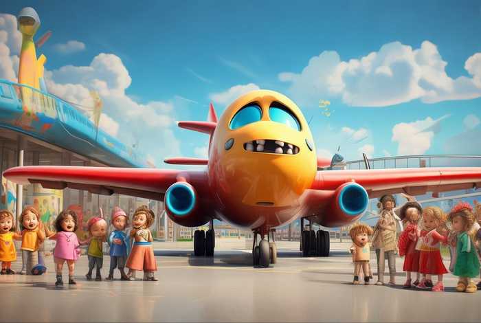 儿童飞机故事、有关于飞机的幼儿故事