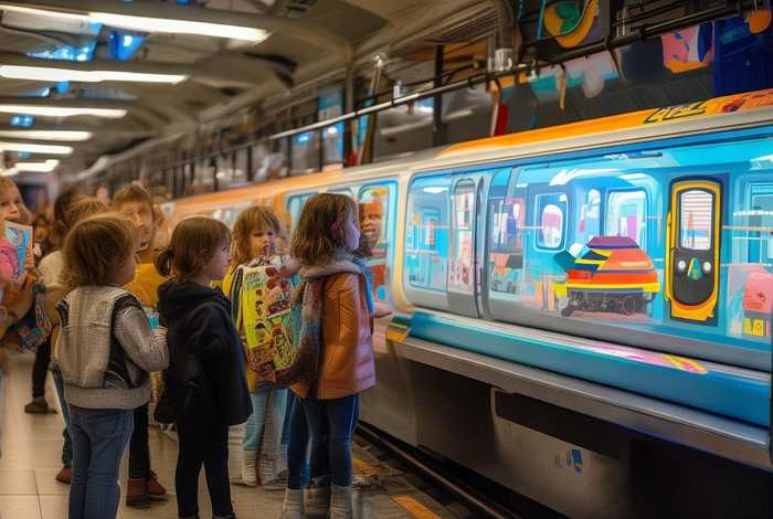 地铁儿童绘本故事；有关地铁的绘本故事