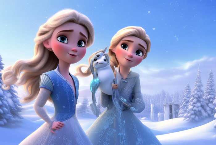 冰雪奇缘2绘本故事、冰雪奇缘2绘本故事图片