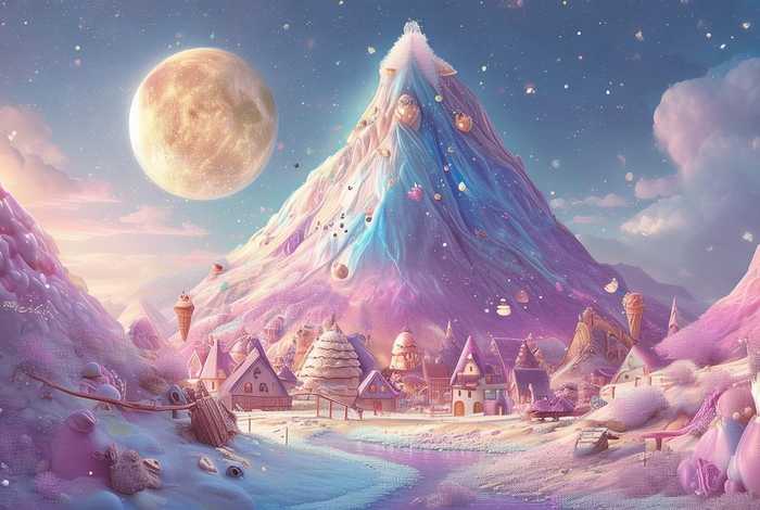 冰淇淋故事儿童睡前故事（睡前故事冰淇淋山）