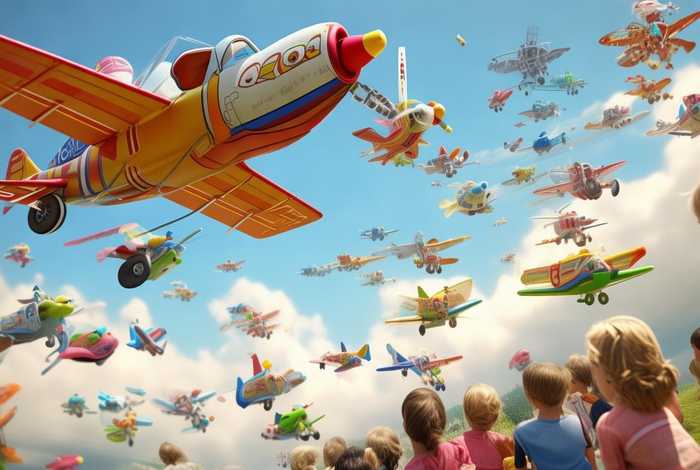 儿童飞机打仗故事；飞机打仗的故事