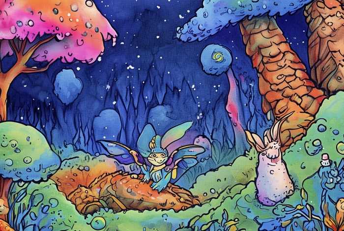 彩色绘本故事简笔画6张（彩色绘本故事简笔画6张图片）