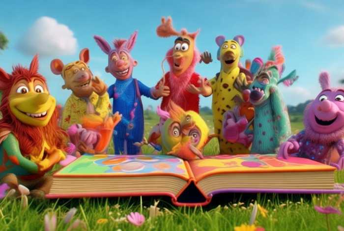 动漫人物儿童故事，动漫人物小故事