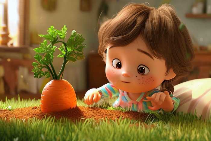 宝宝睡前故事拔萝卜；宝宝睡前故事拔萝卜儿歌