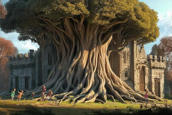 城堡的故事 - 快乐读书吧的大树城堡的故事