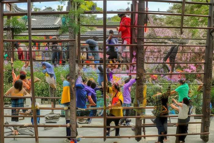 安吉梯游戏规则（安吉游戏梯子玩法和规则图片）