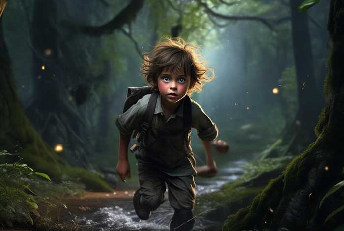 儿童逃亡的故事、逃亡死记的故事