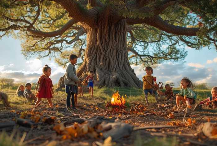 大树儿童故事 - 大树的幼儿故事