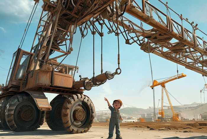 吊车儿童故事文字版、吊车的故事文字版