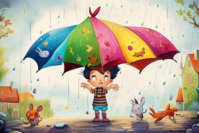 儿童雨伞故事绘本 - 有关雨伞的绘本故事