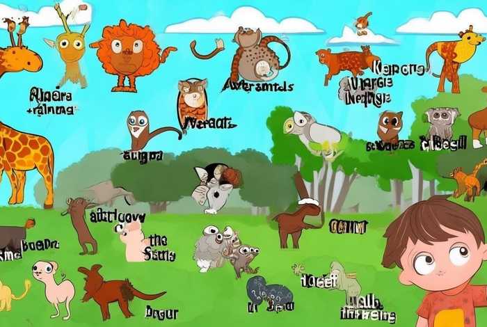 动物认知 儿童故事；动物大全儿童认知