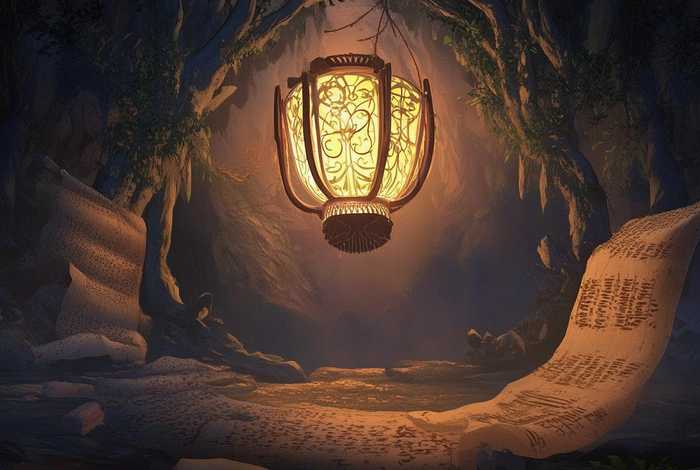 宝莲灯故事书；宝莲灯故事书里宝藏的句子有哪些