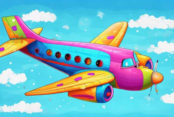 儿童飞机图片、儿童飞机简笔画大全图片大全