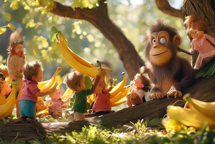 大香蕉的儿童故事 小班故事大香蕉