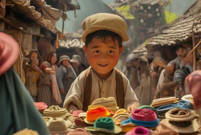 大头儿子买帽子的故事，大头儿子买帽子的故事原文