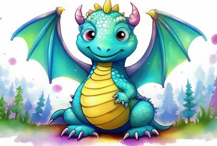 儿童龙的简笔画（儿童龙的简笔画图片）