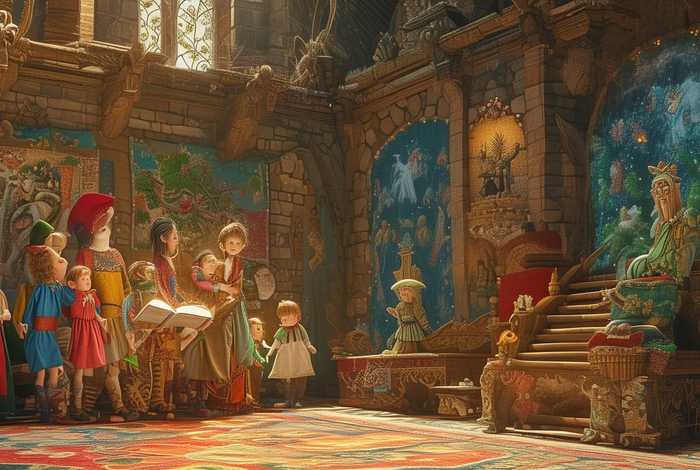 城堡儿童故事，城堡幼儿故事