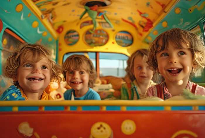大巴车故事儿童（大巴车的故事 幼儿睡前）