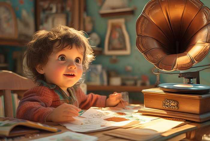 儿童讲故事配上音乐怎么弄 - 孩子讲故事的视频怎么配上音乐