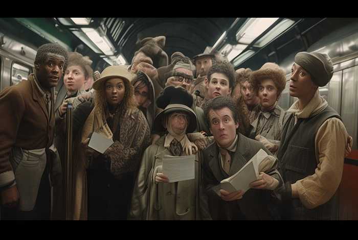 地铁故事小品；地铁故事小品演员图片