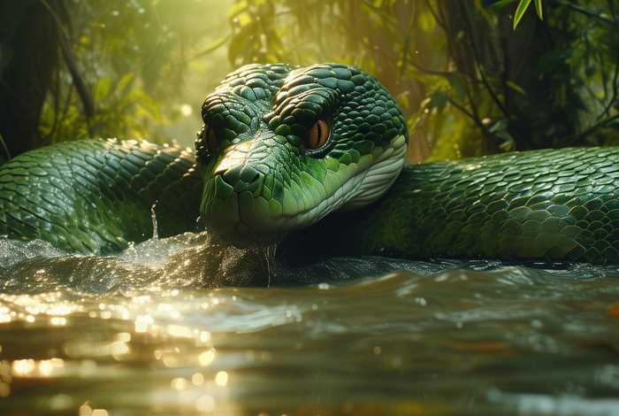 大蟒蛇救人的故事；大蟒蛇救人的故事简介