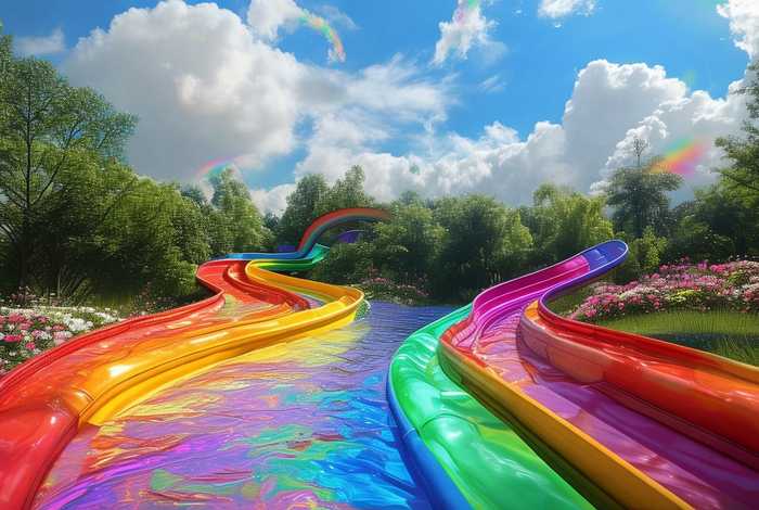 彩虹滑道的由来、彩虹滑道的由来和历史