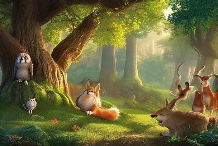 动物故事新编（动物故事新编300字）