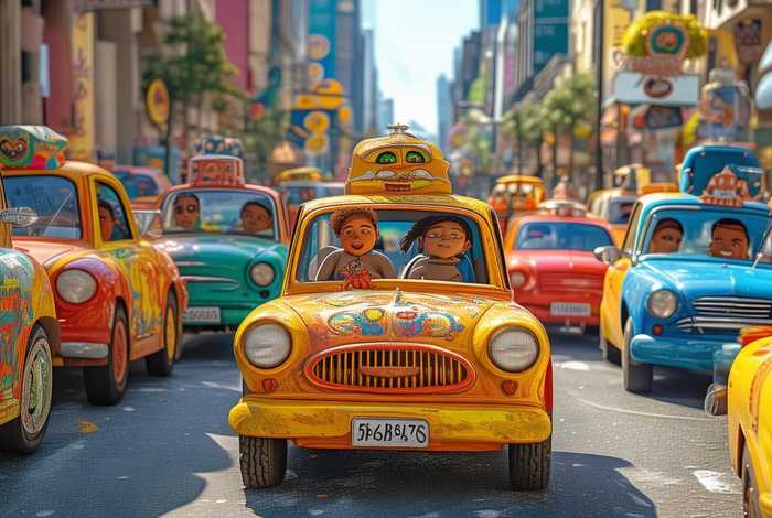 出租车儿童动画片 出租车儿童动画片大全